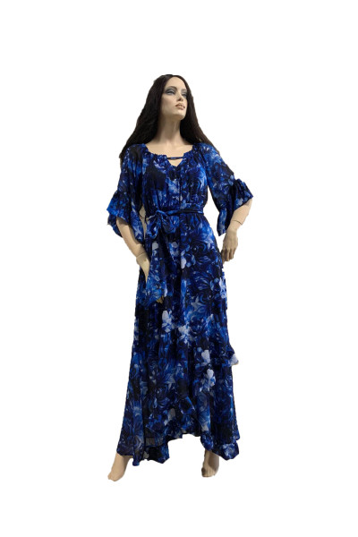 SIDERATI Γυναικείο Φόρεμα μουσελίνα S8018